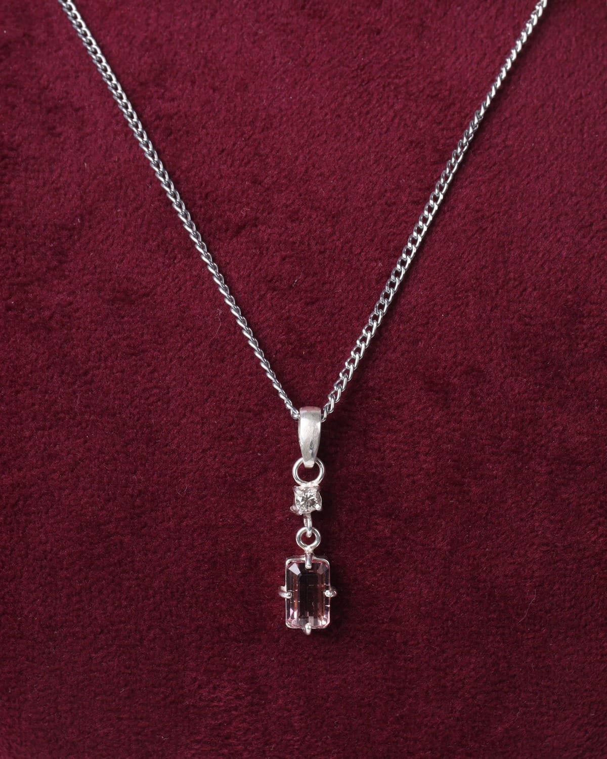 Silver Bridal Jewelry Set, Necklace, Earrings & Ring