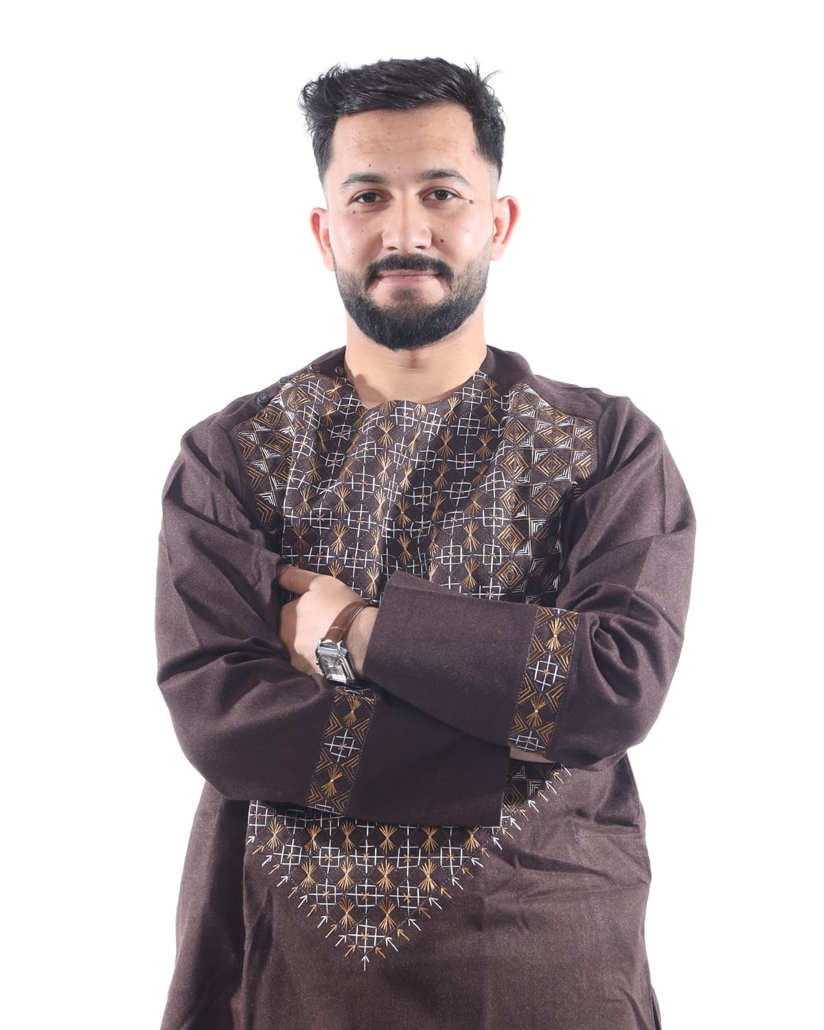 Men Clothes Embroidery Afghani Style Pehran tumban