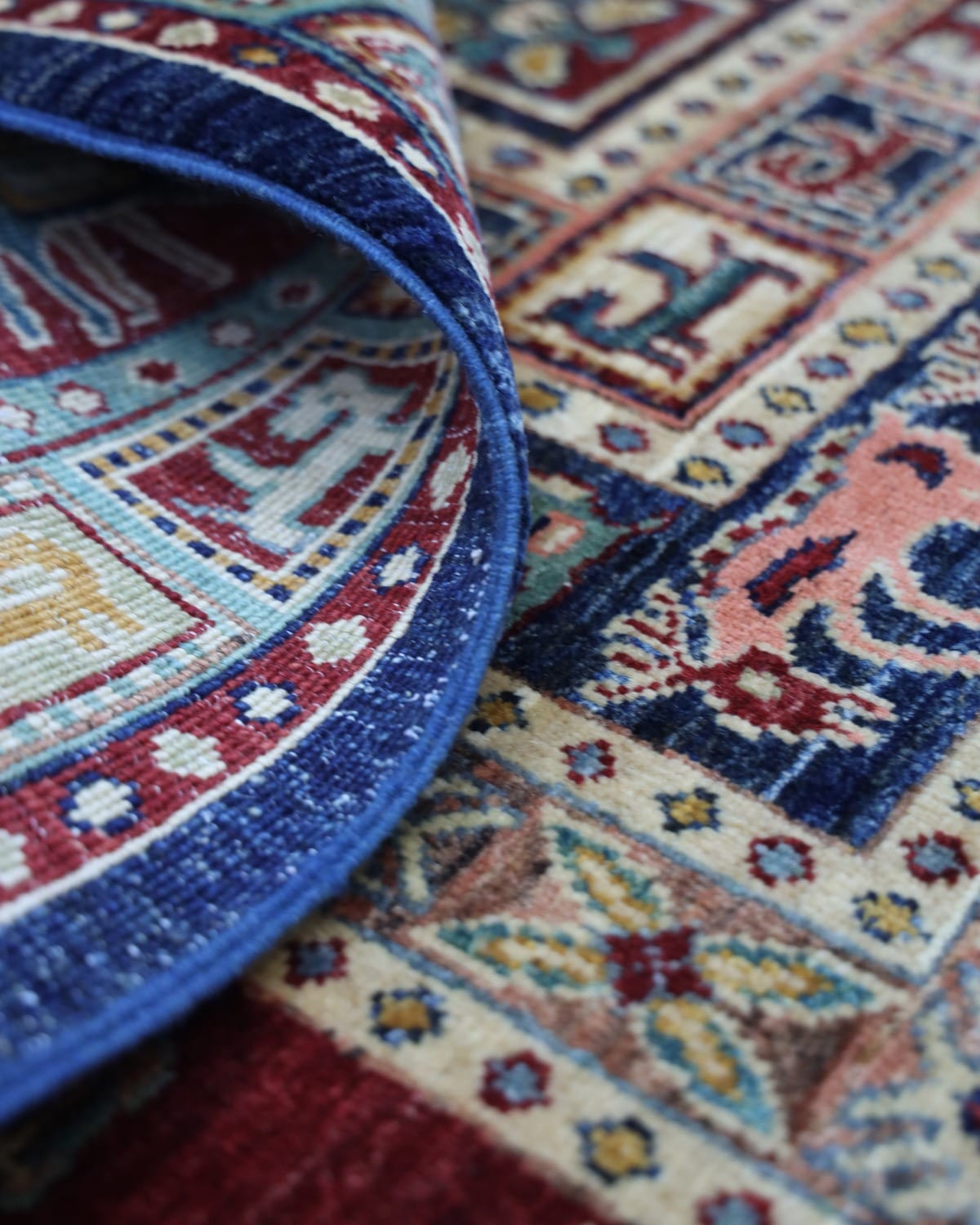 Afghan Rug, Handmade Wool Tribal Carpet