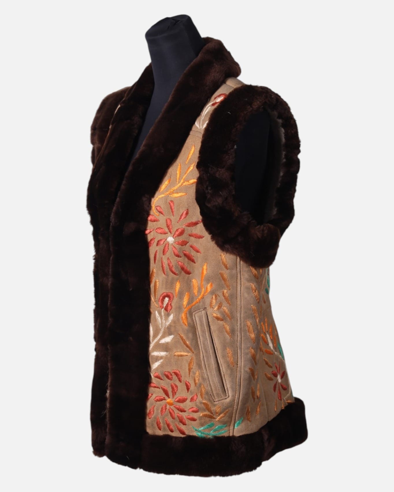 Embroidered Vest