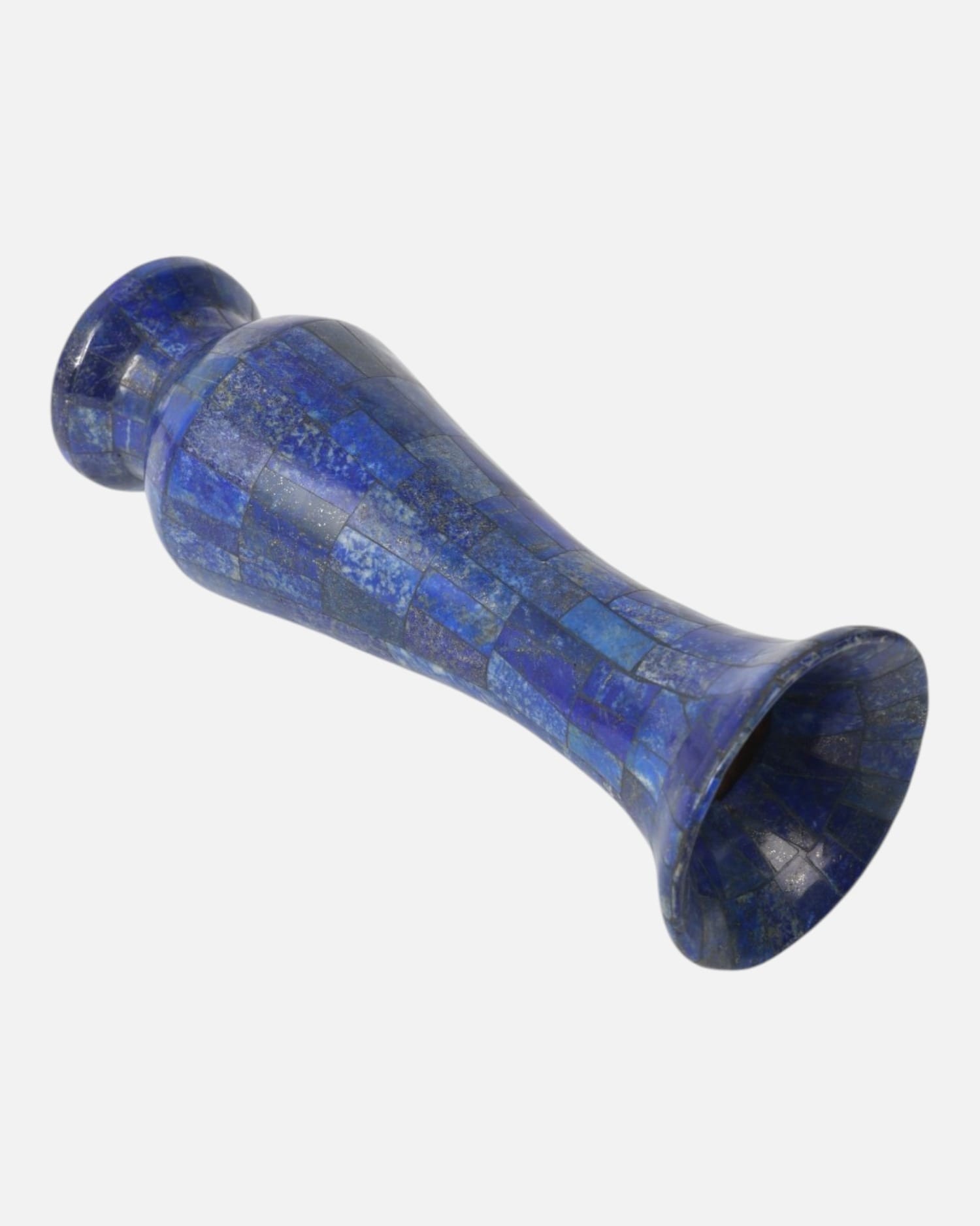 Lapis Flower Vase Handcrafted Lapis Stone Vase for Flowers