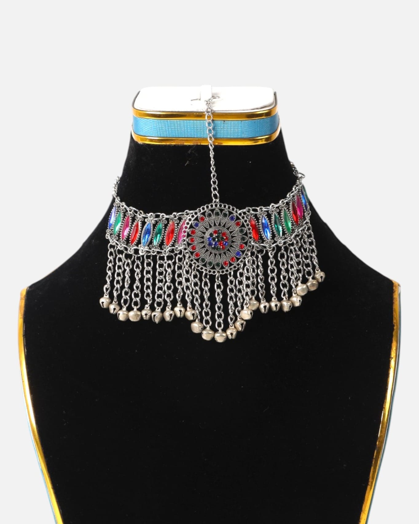 Handmade Colorful Choker Jewelry Set