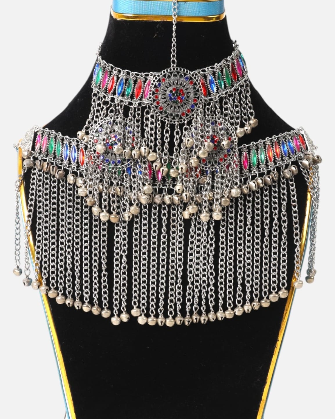 Handmade Colorful Choker Jewelry Set