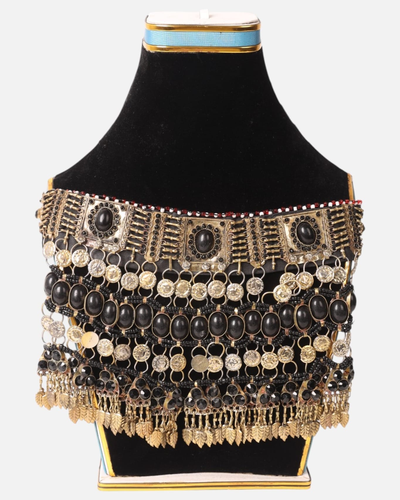 Kuchi Black Gemstone Jewelry Set