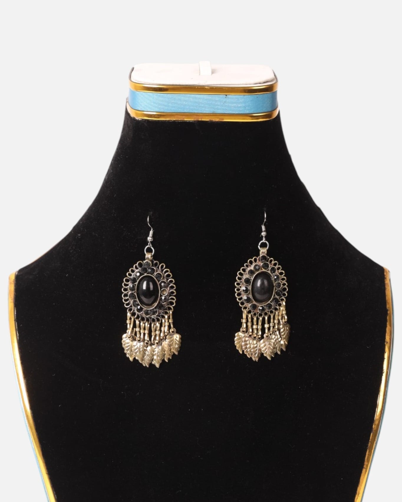 Kuchi Black Gemstone Jewelry Set
