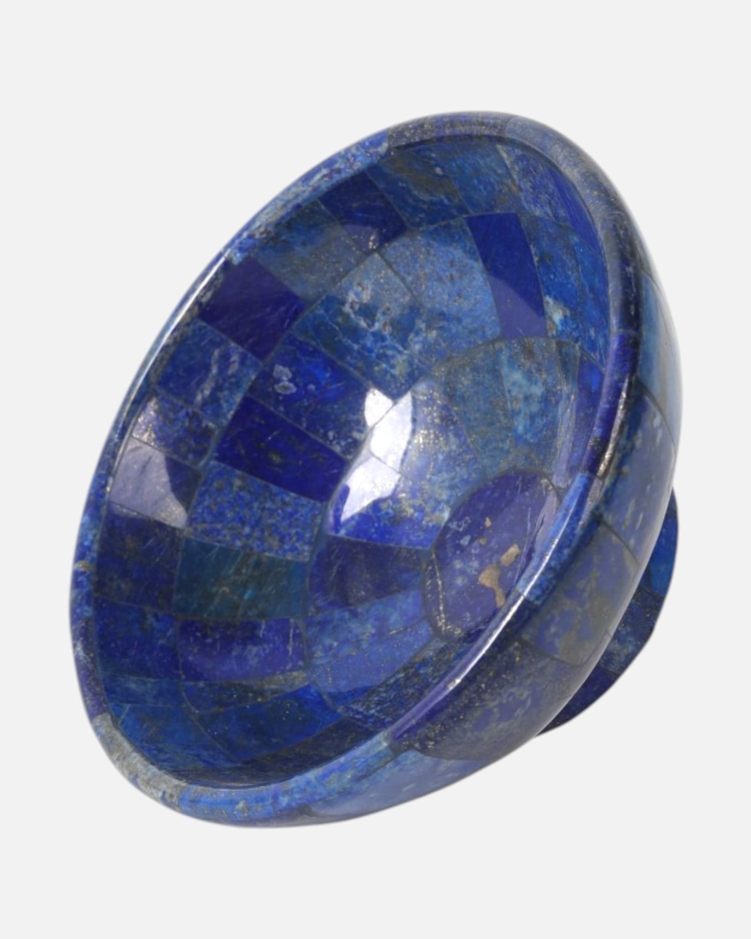 Lapis Small Bowl Hand Carved