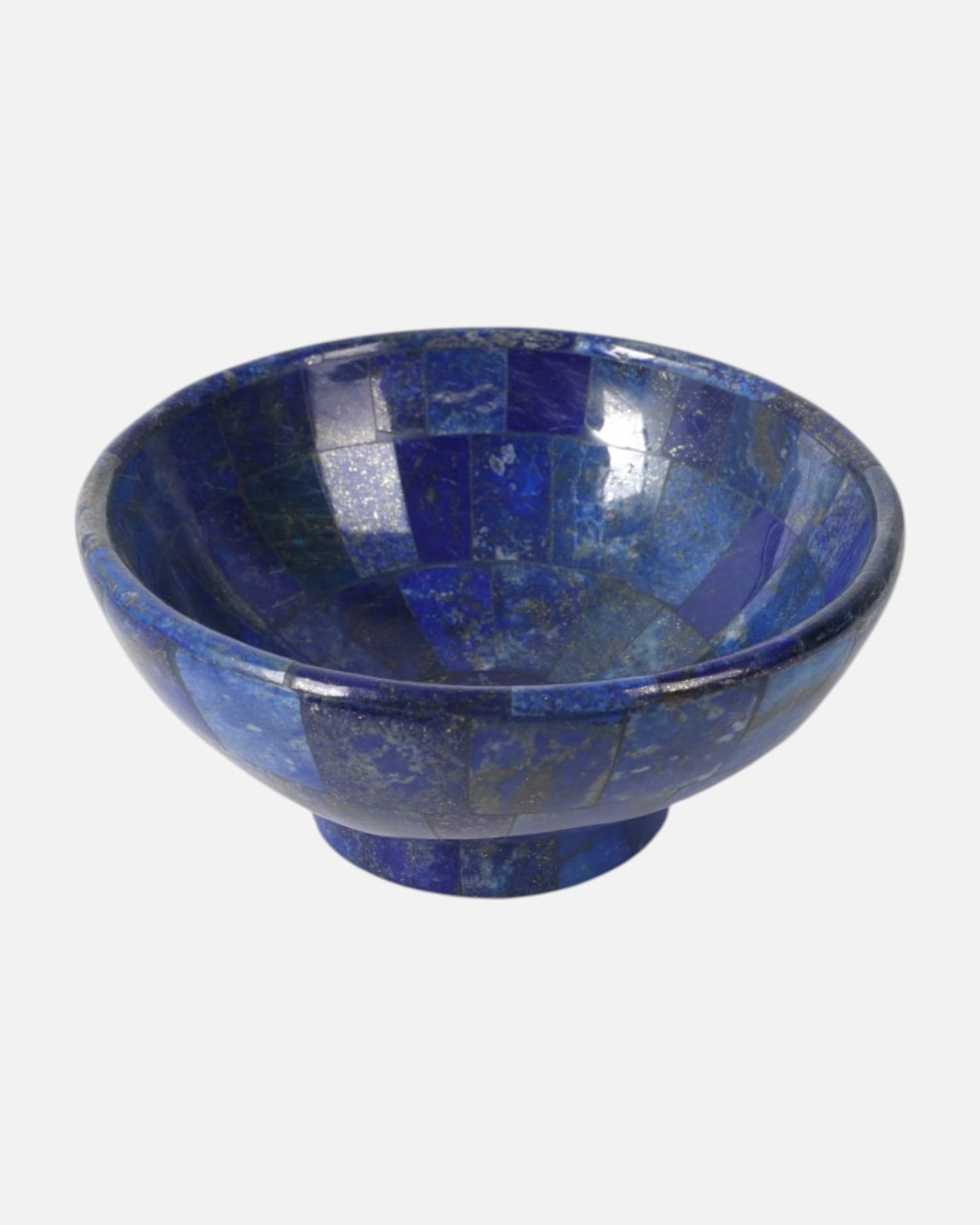 Lapis Small Bowl Hand Carved