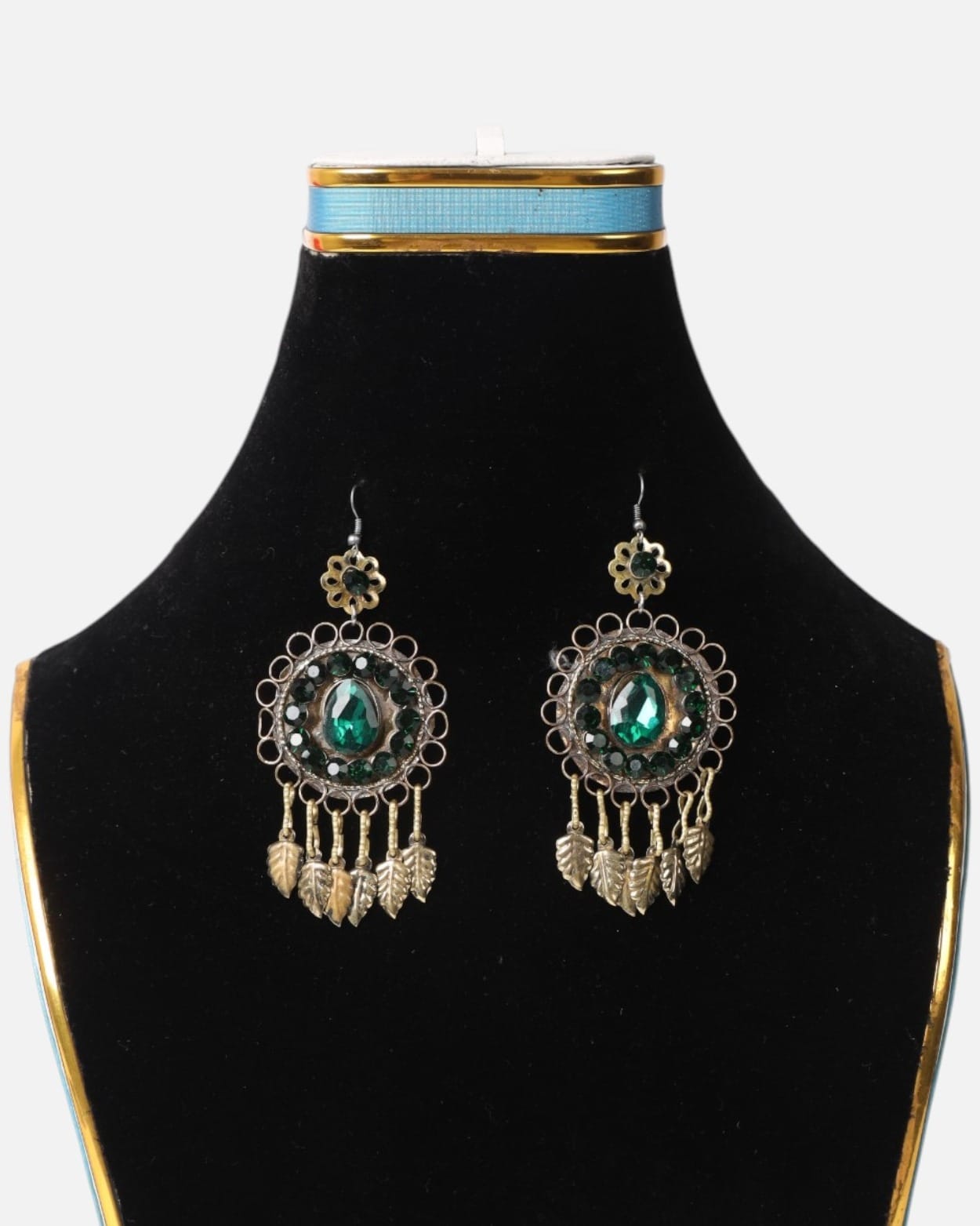 Emerald Green Gemstone Jewellery  Set