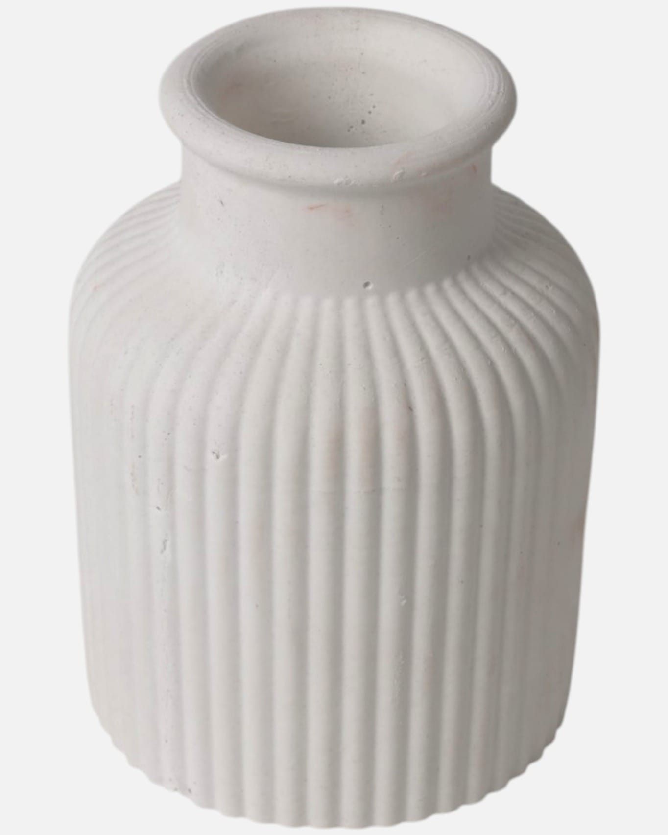 Minimalist Handcrafted Resin & Stone Vase Set