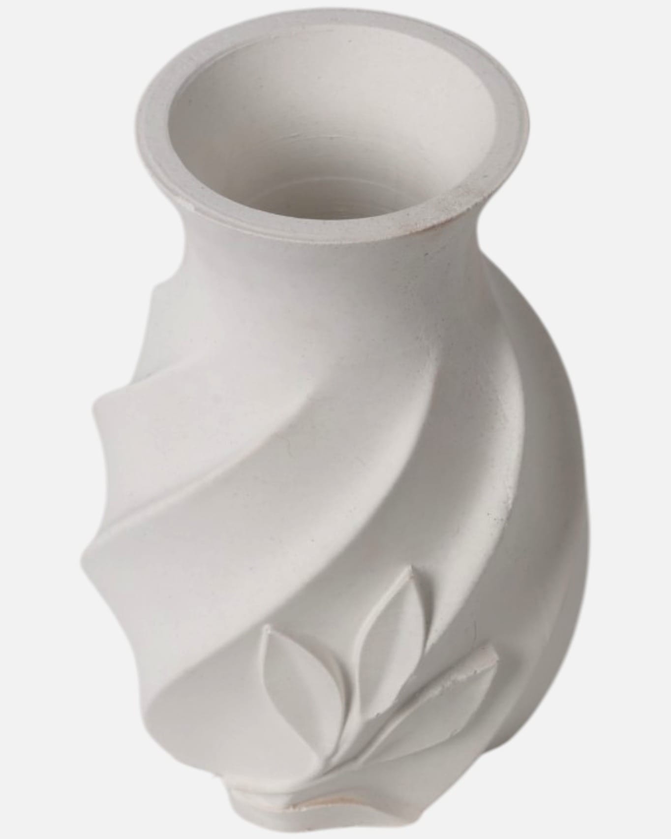Minimalist Handcrafted Resin & Stone Vase Set