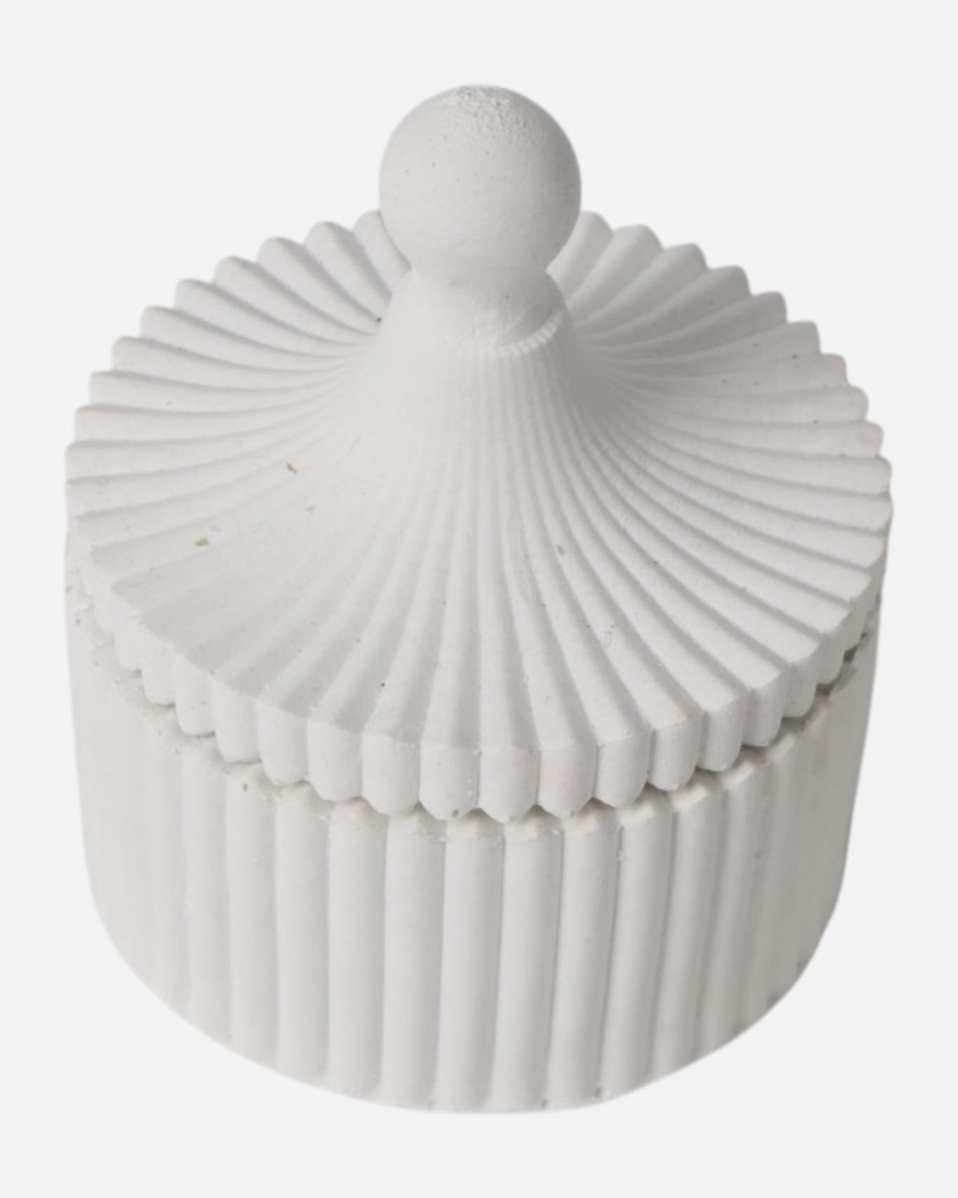Geometric Ribbed Desk Accessory Set – Handcrafted Resin