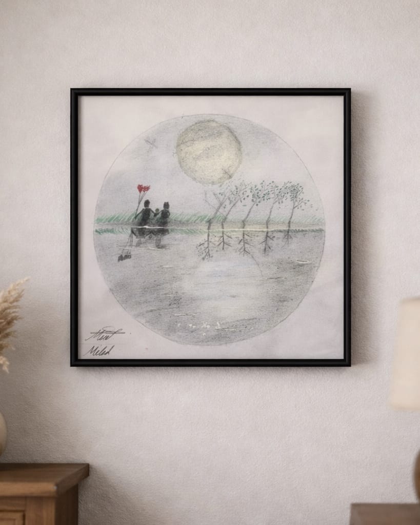 Moonlight Love painting