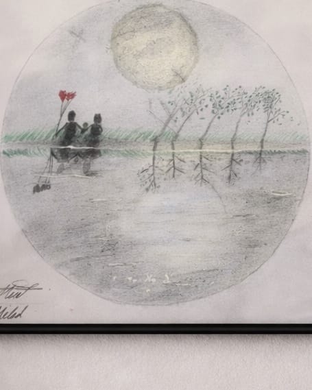 Moonlight Love painting
