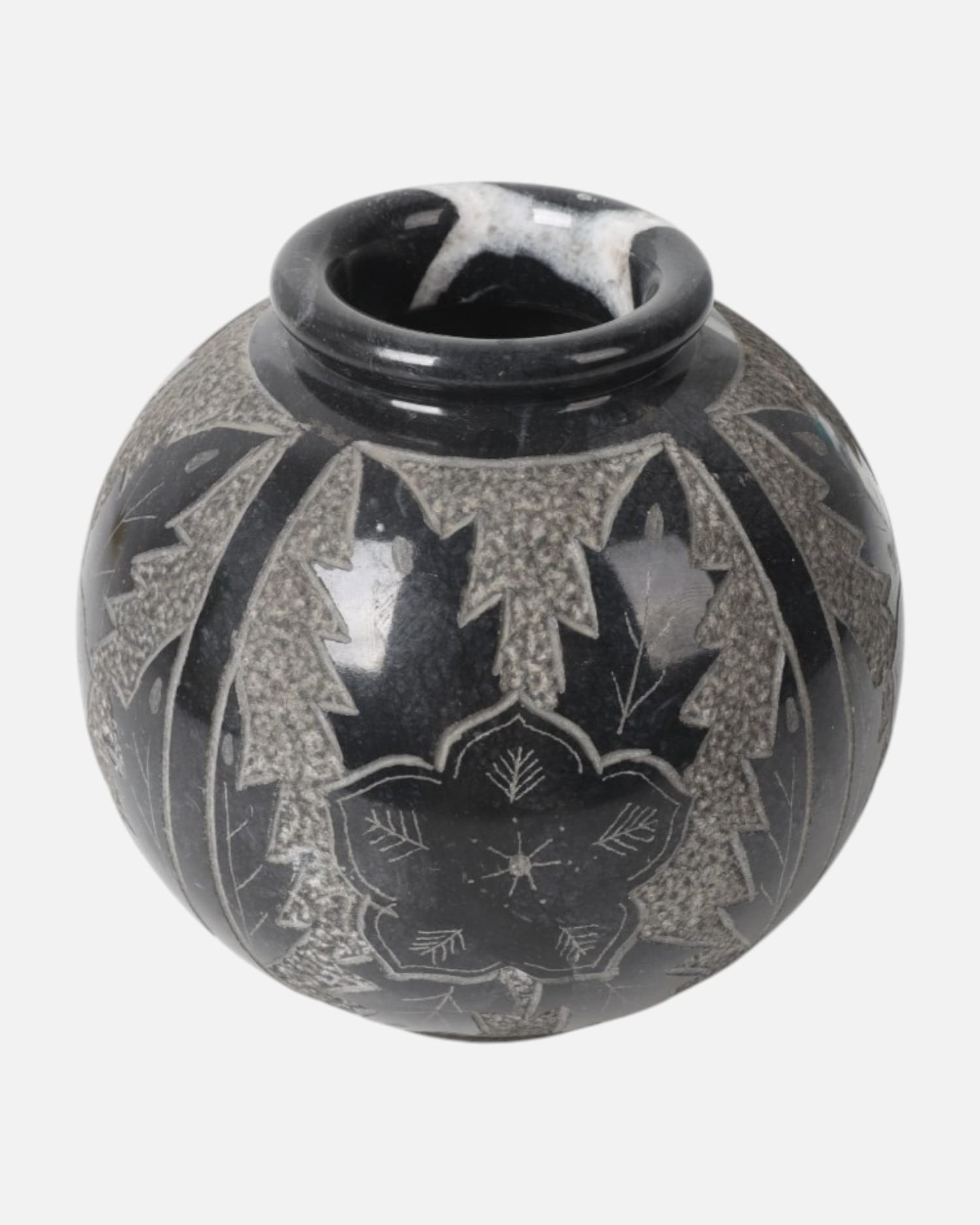 Vase Rakham Stone Decorative Flower Vase