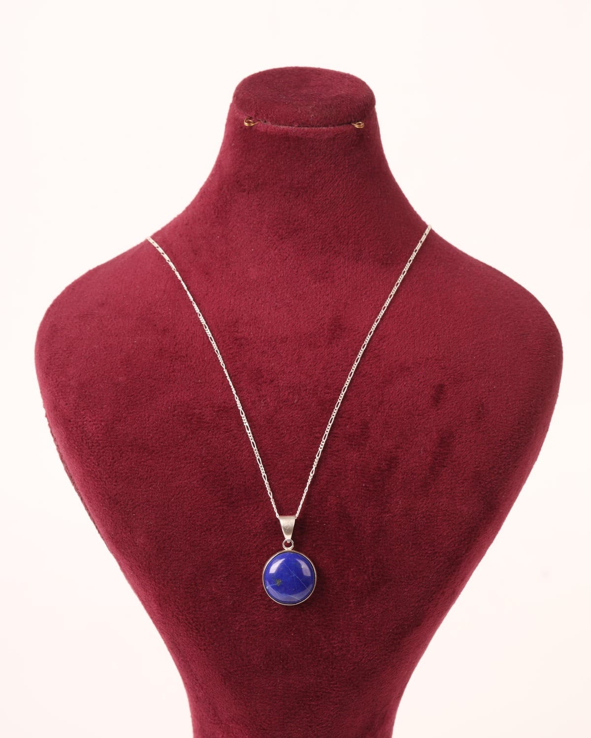 Lapis Lazuli Teardrop Set – 925 Silver Necklace & Earrings