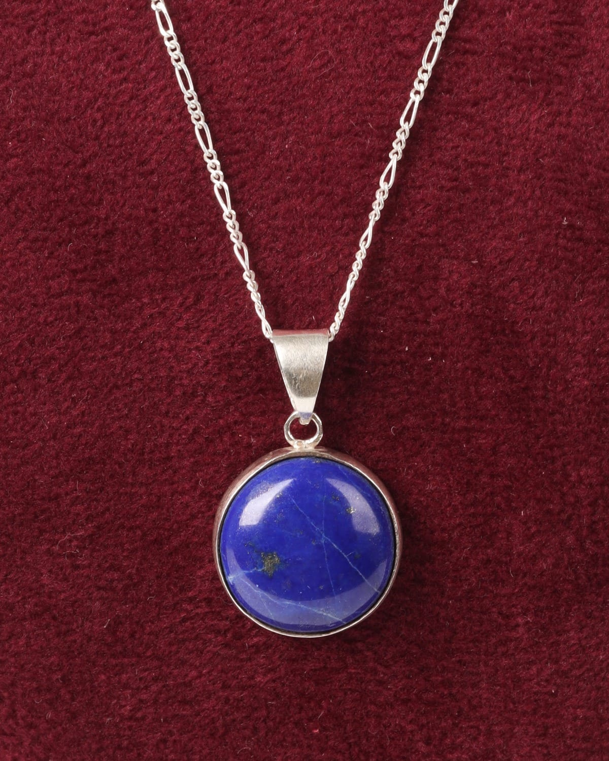 Lapis Lazuli Teardrop Set – 925 Silver Necklace & Earrings