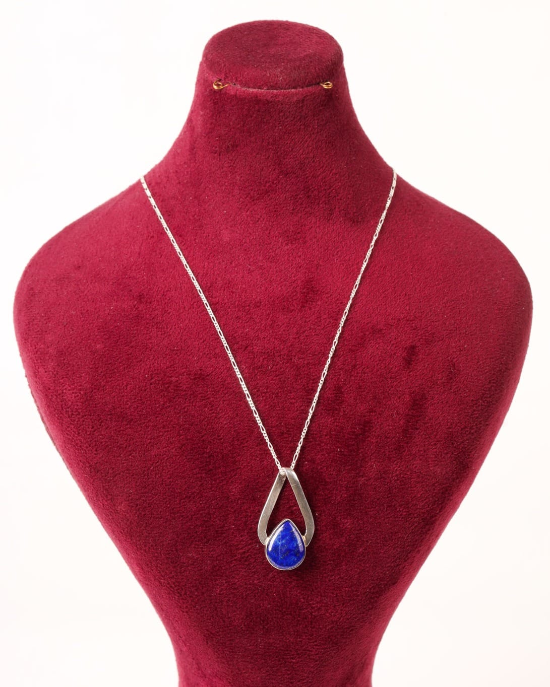 Lapis Lazuli Teardrop Jewelry Set with Ring – 925 Sterling Silver