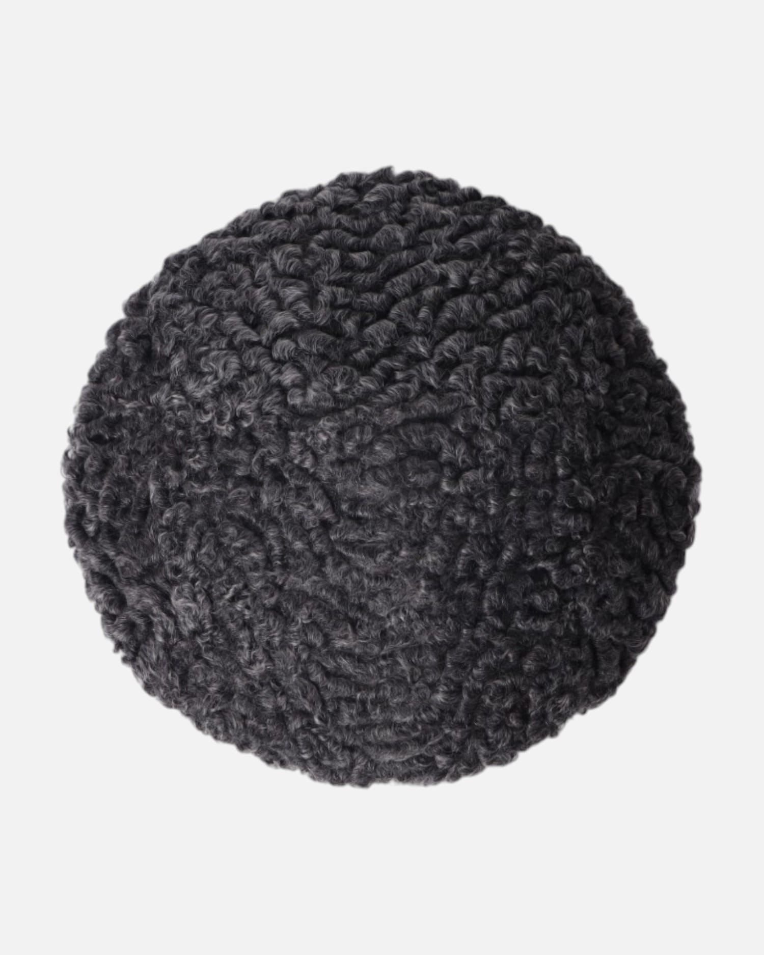 Gray Qorqal Wool Hat