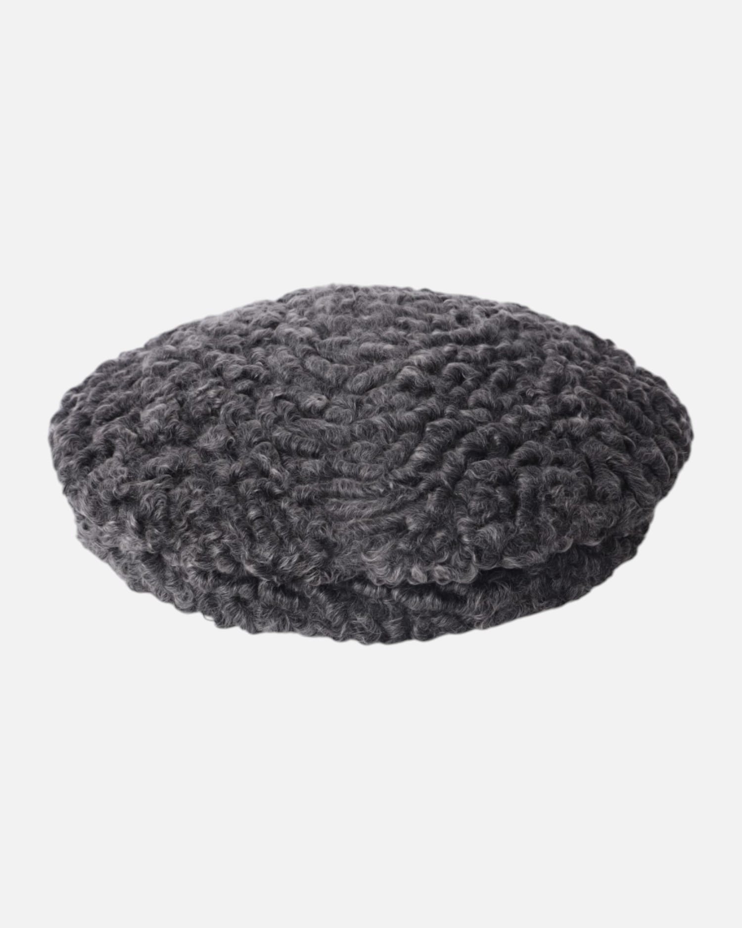 Gray Qorqal Wool Hat