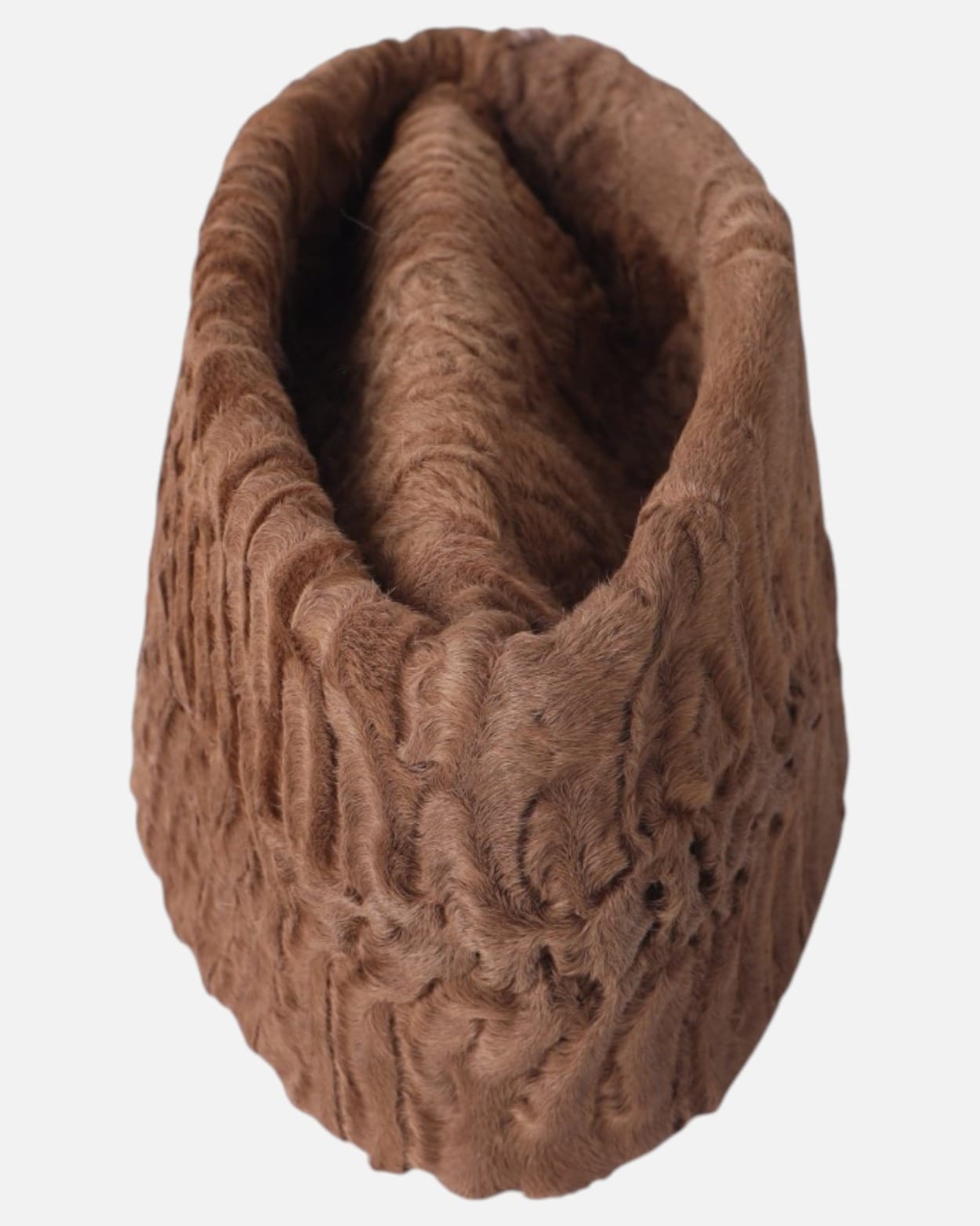 Premium Brown Qorqal Fur Hat – Winter Accessory