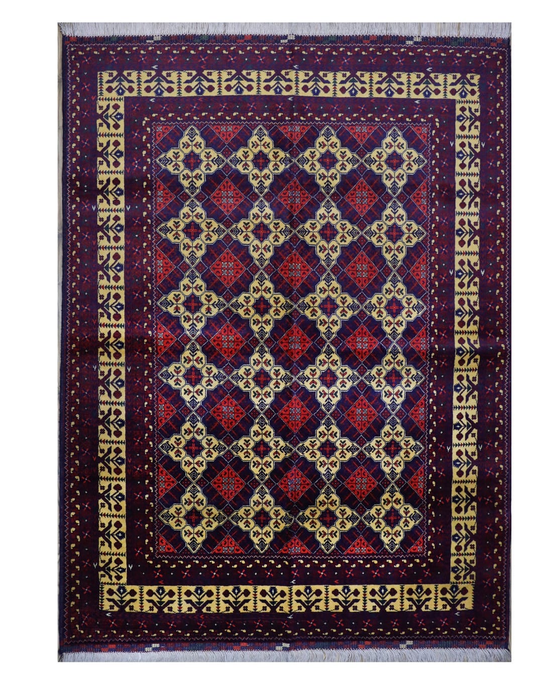 Handmade Yousifi Design Wool Carpet