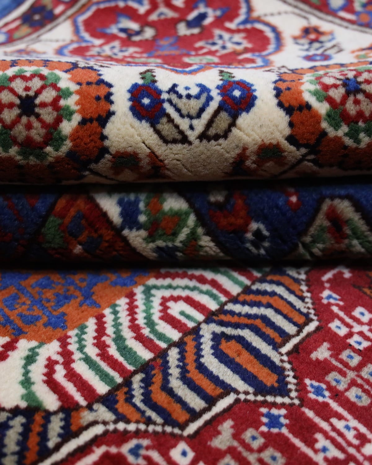 Mumlok Wool Carpet Turkmen Weave