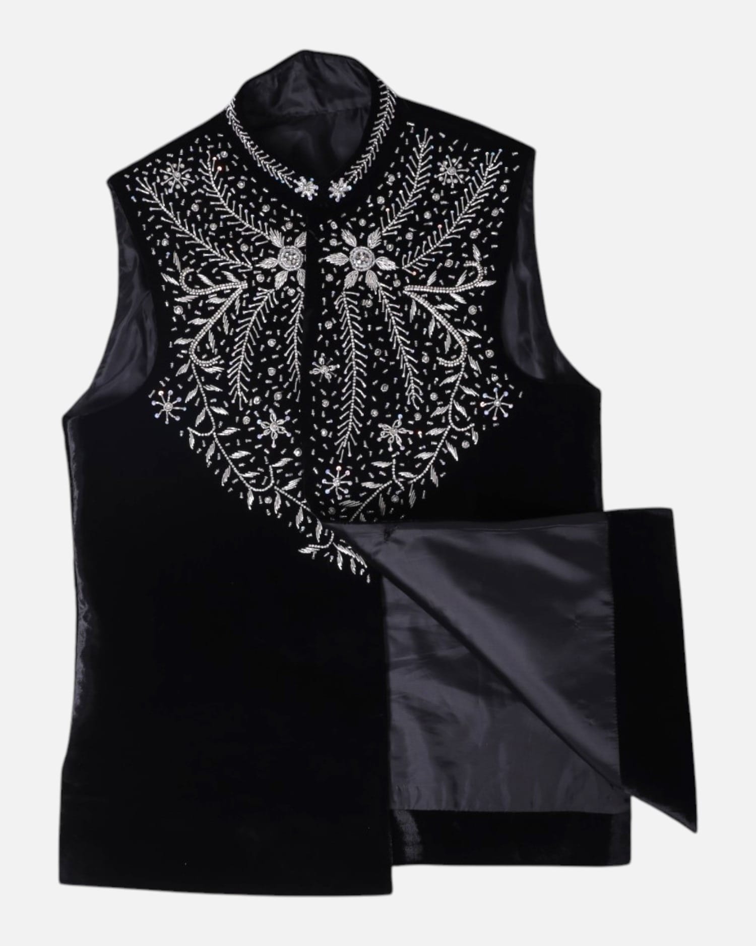 Men Waistcoat Selma Dozi Design Velvet Fabric