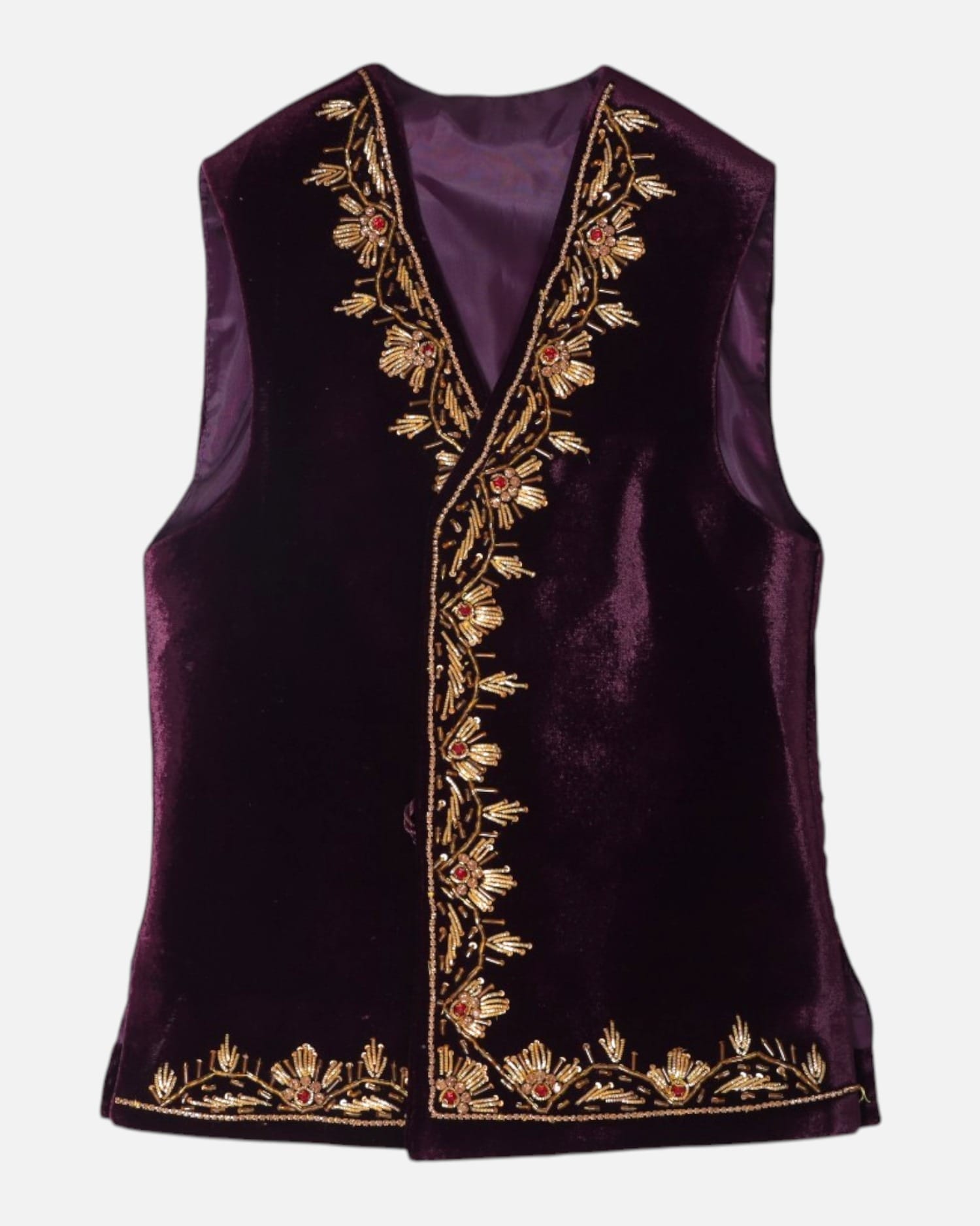Boys Velvet Selma Dozi Waistcoat