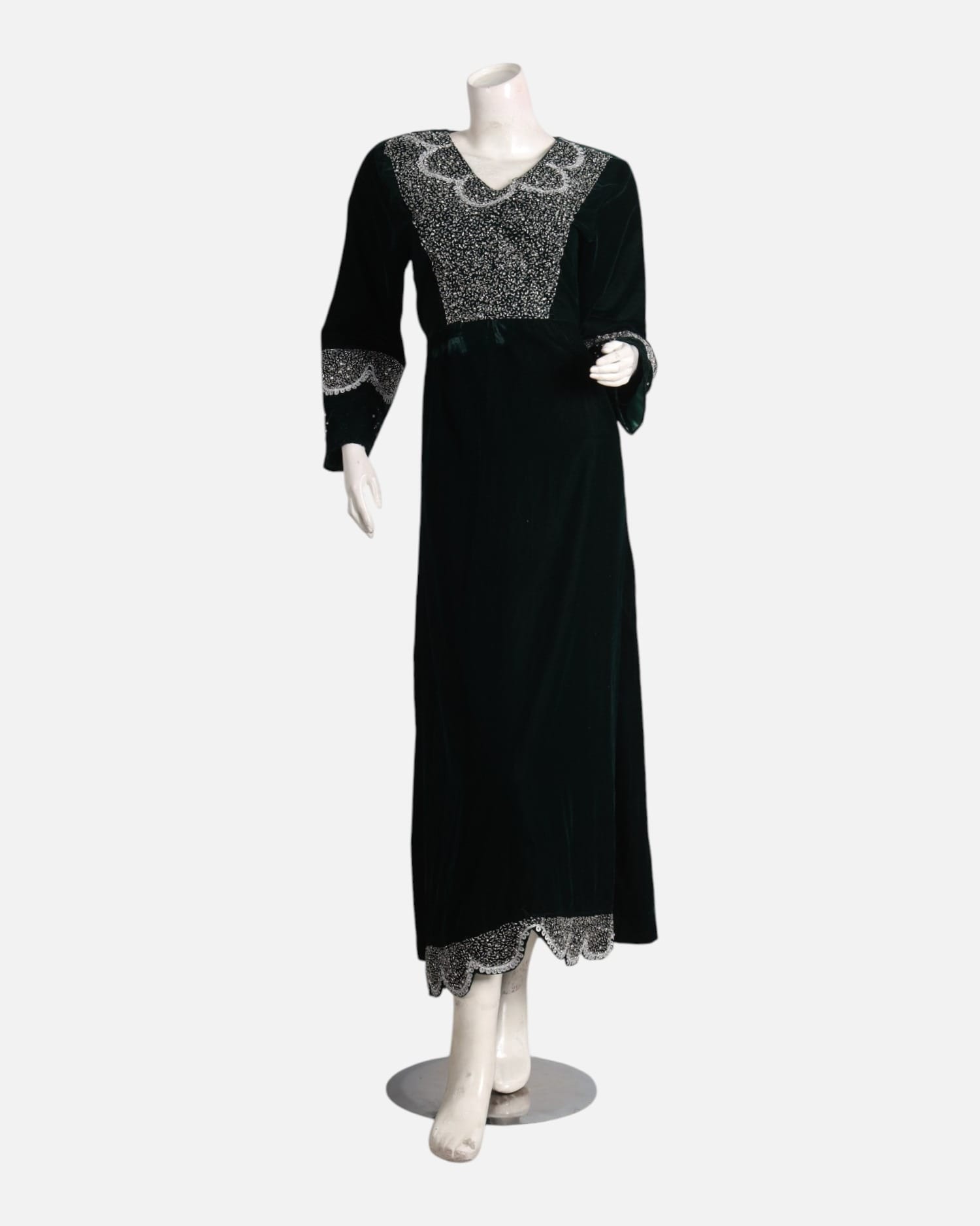 Black Velvet Formal Dress