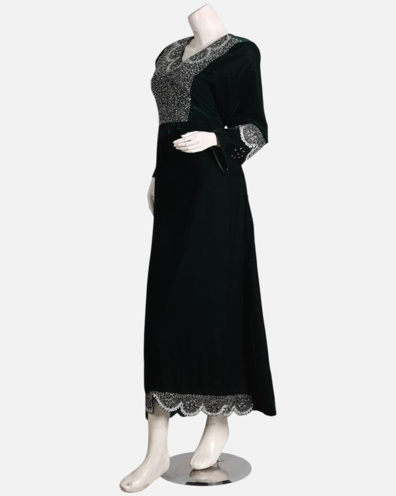 Black Velvet Formal Dress