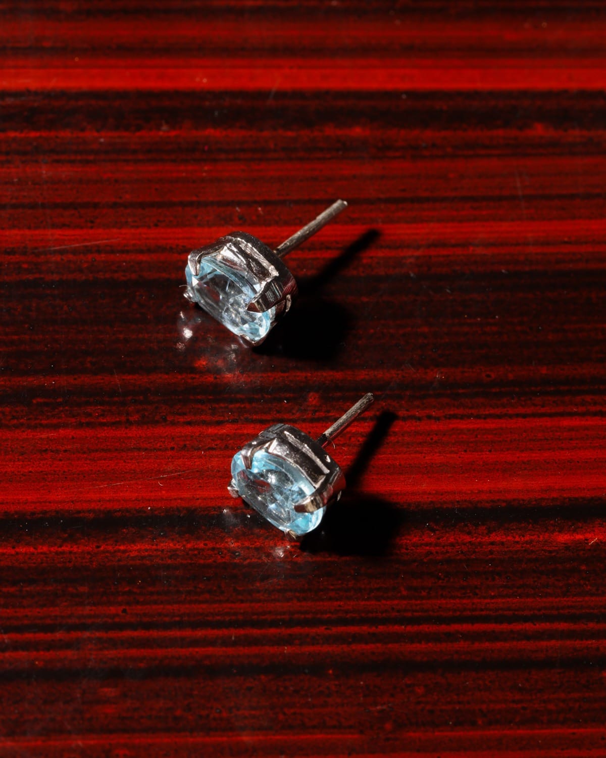Sky Blue Topaz Sterling Silver Stud Earrings