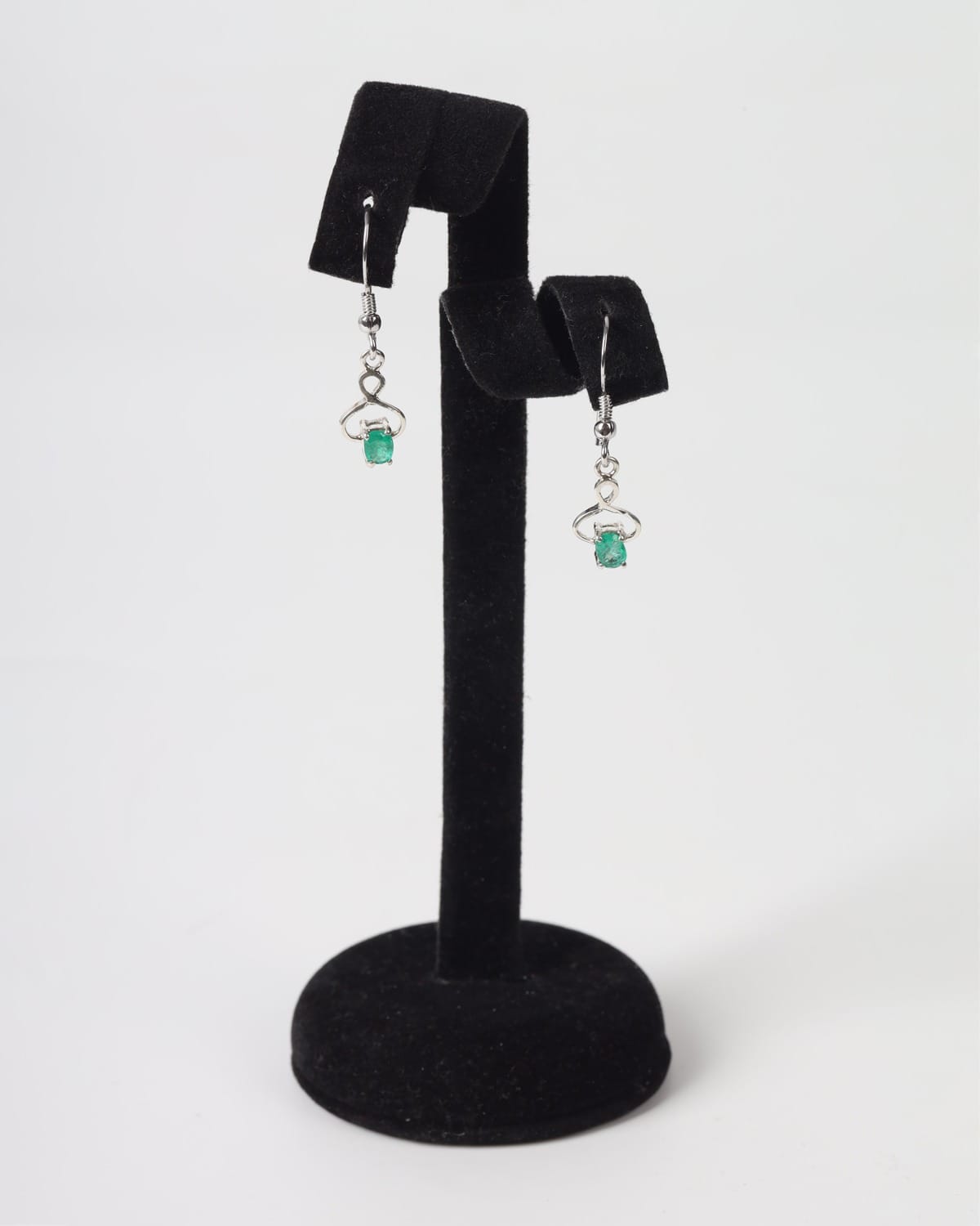 Emerald Green Panjshir Emerald 925 Sterling Silver Jewelry Set