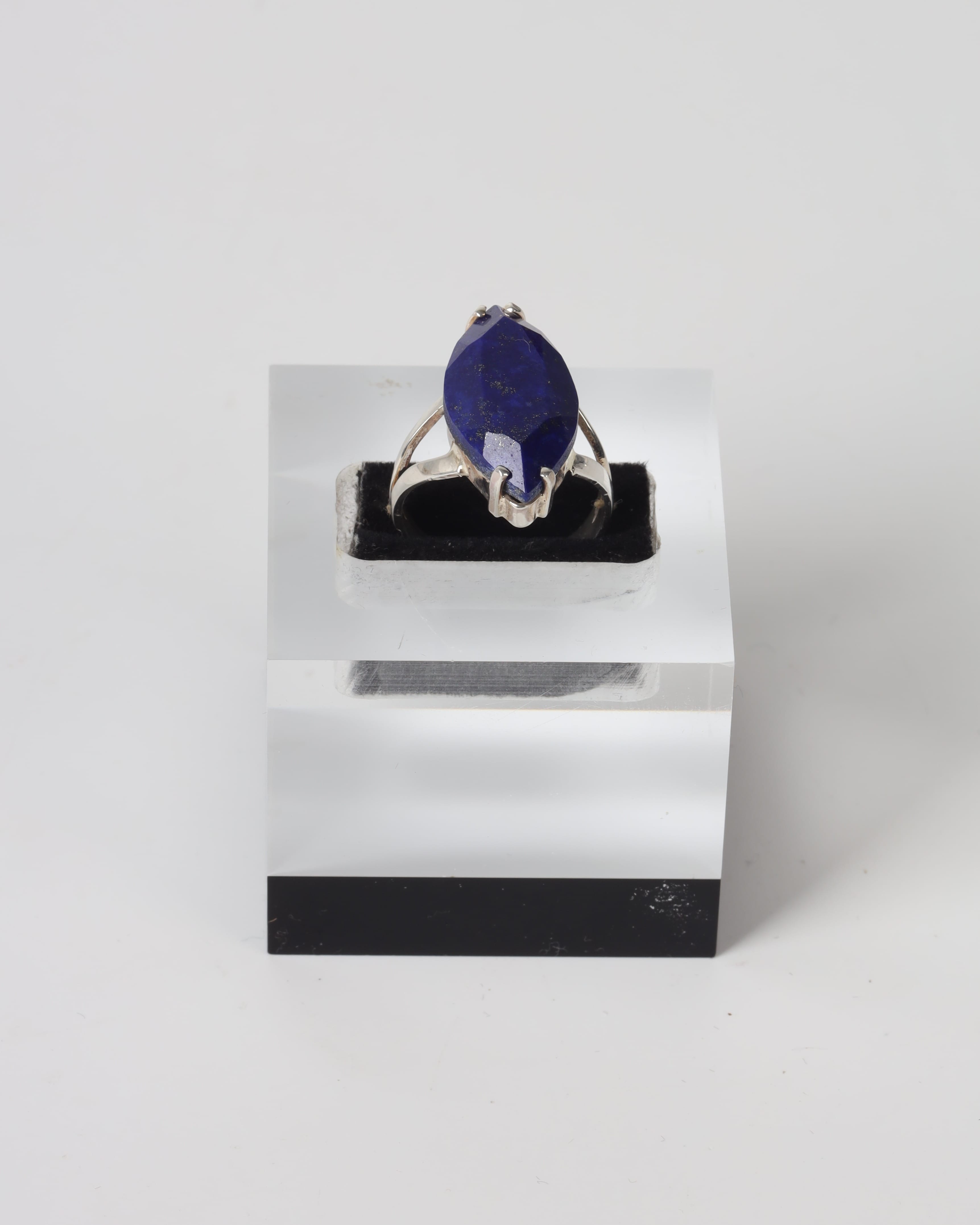 Blue Lapis Lazuli 925 Sterling Silver Jewelry Set