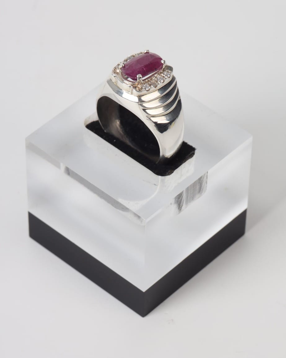 Yakut Jakdalek Sterling Silver Men’s Ring