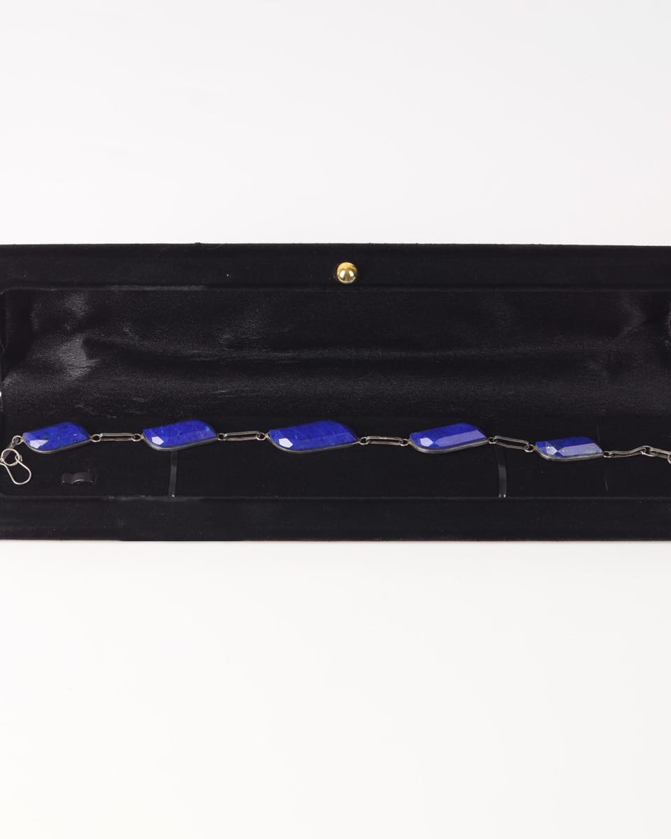 Royal Blue Lapis Bracelet