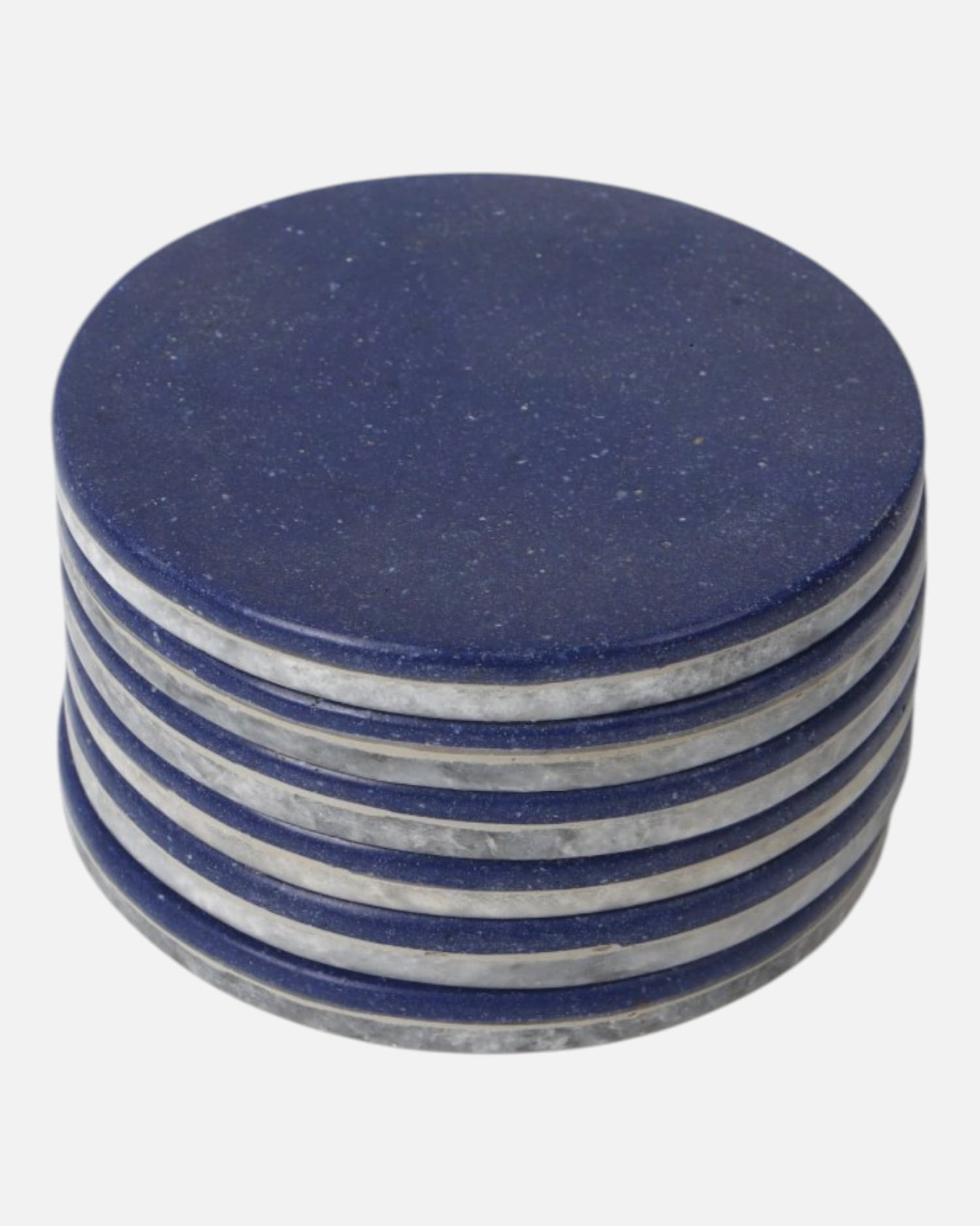 Lapis Lazuli Cluster Coaster Set