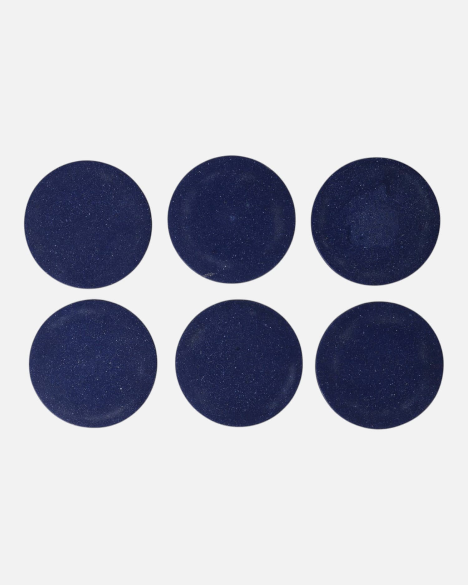 Lapis Lazuli Cluster Coaster Set