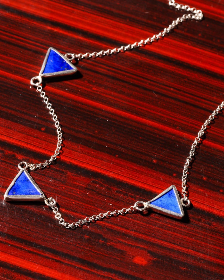 Blue Lapis Lazuli Necklace