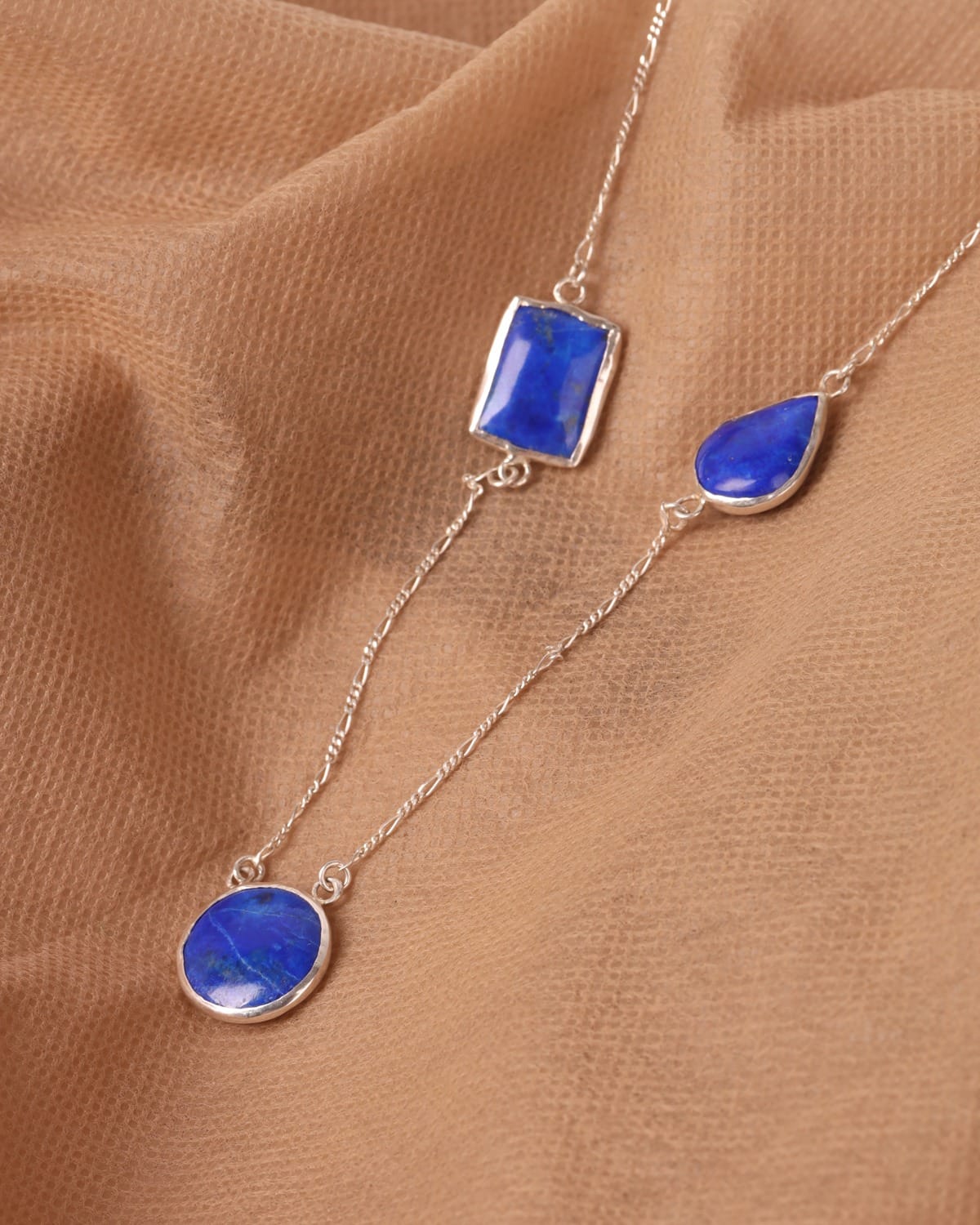 Lapis Necklace – Sterling Silver 925