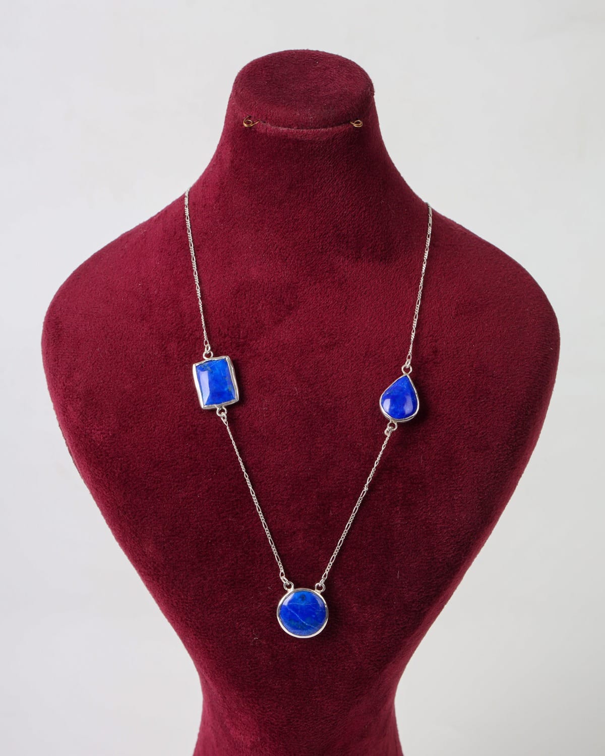 Lapis Necklace – Sterling Silver 925