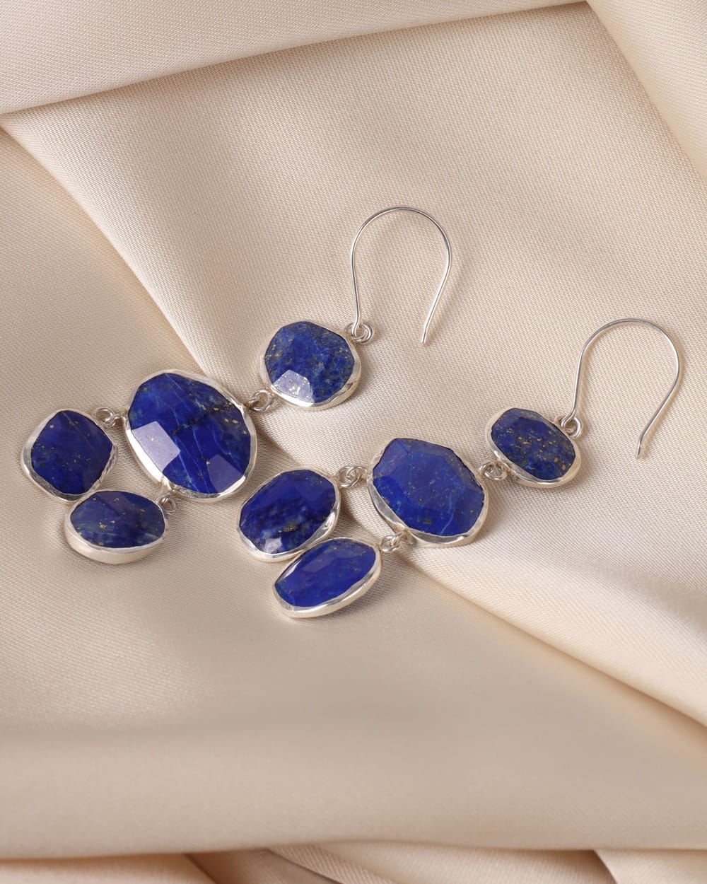 Blue Badakhshan Lapis Lazuli Earrings