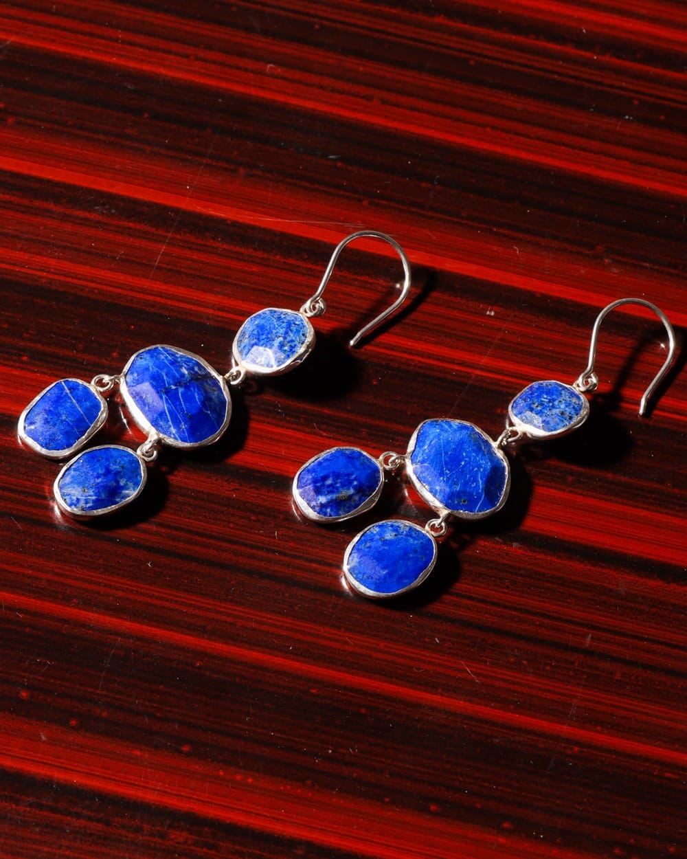 Blue Badakhshan Lapis Lazuli Earrings