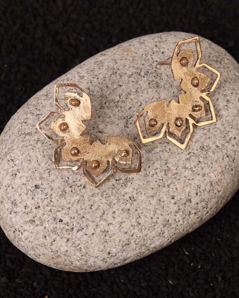 Floral Stud Earrings