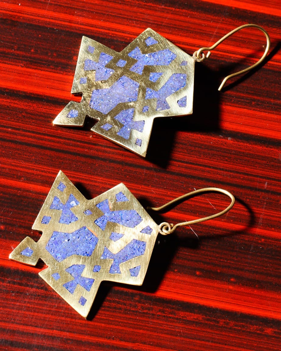 Authentic Lapis Earrings