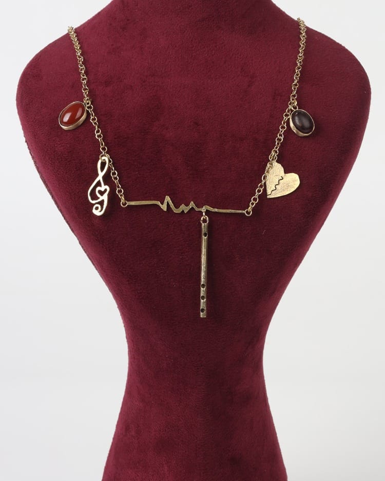Mawlana Rumi Poetry Inspired Necklace