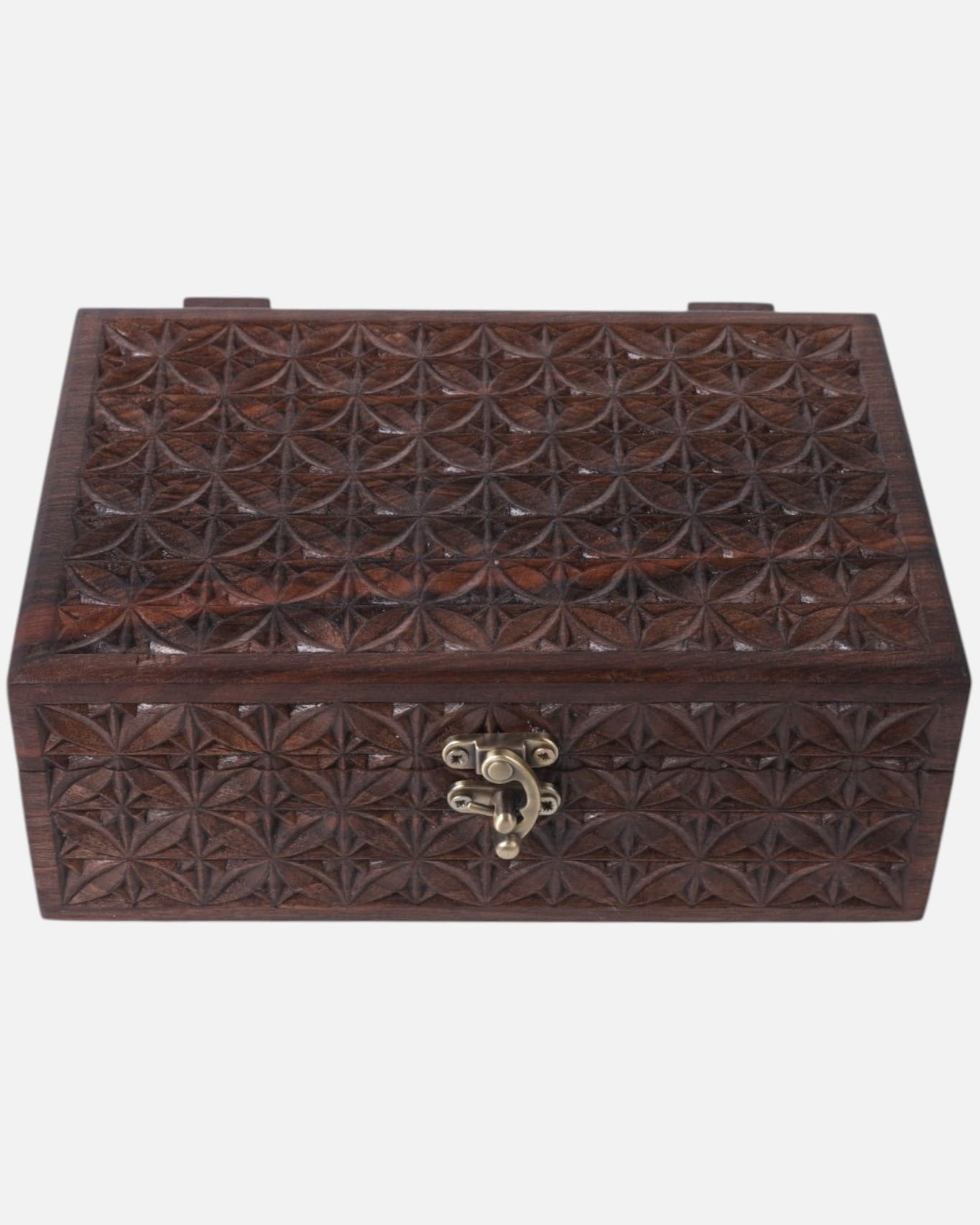 Handcrafted Walnut Jewelry Organizer Box
