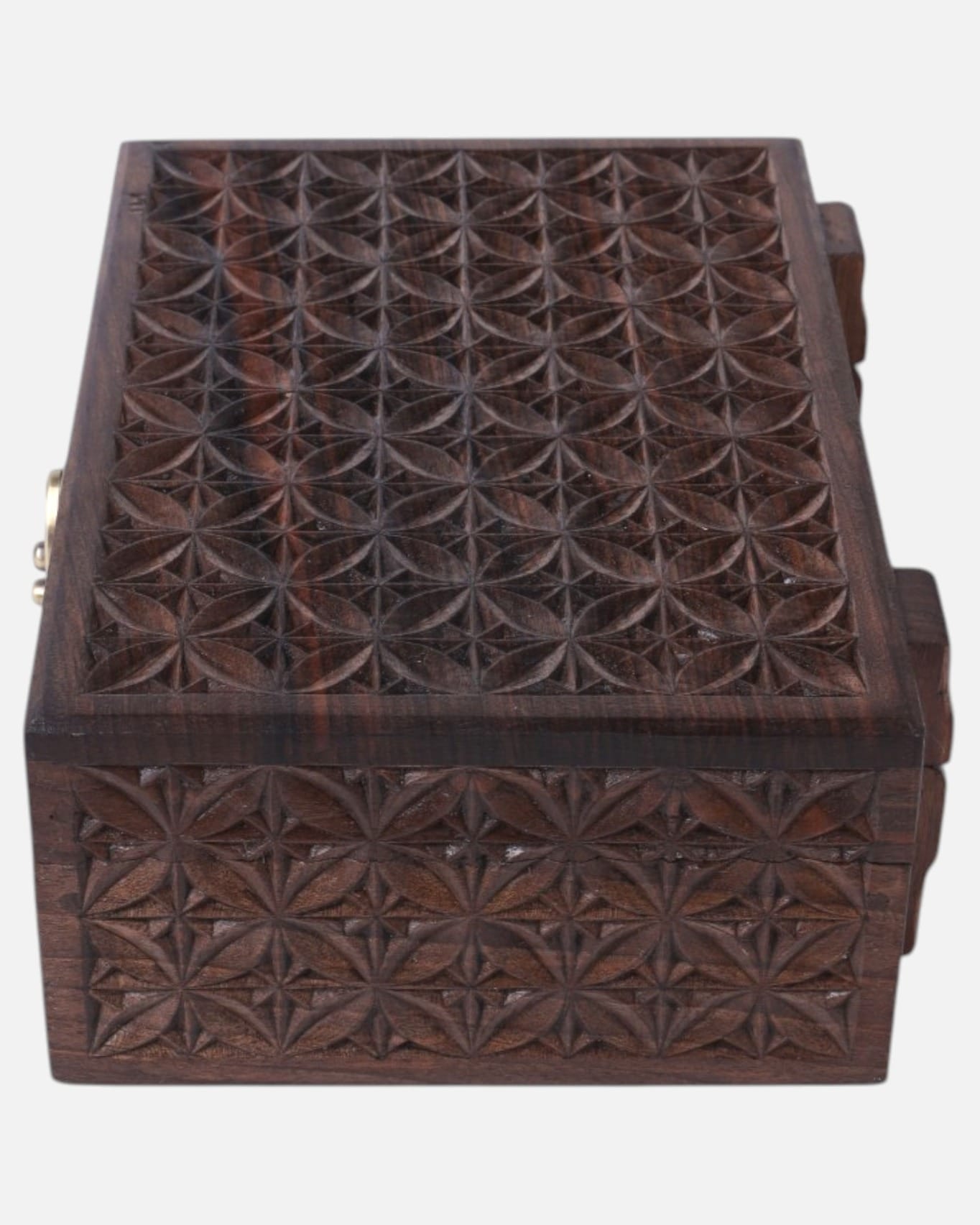 Handcrafted Walnut Jewelry Organizer Box