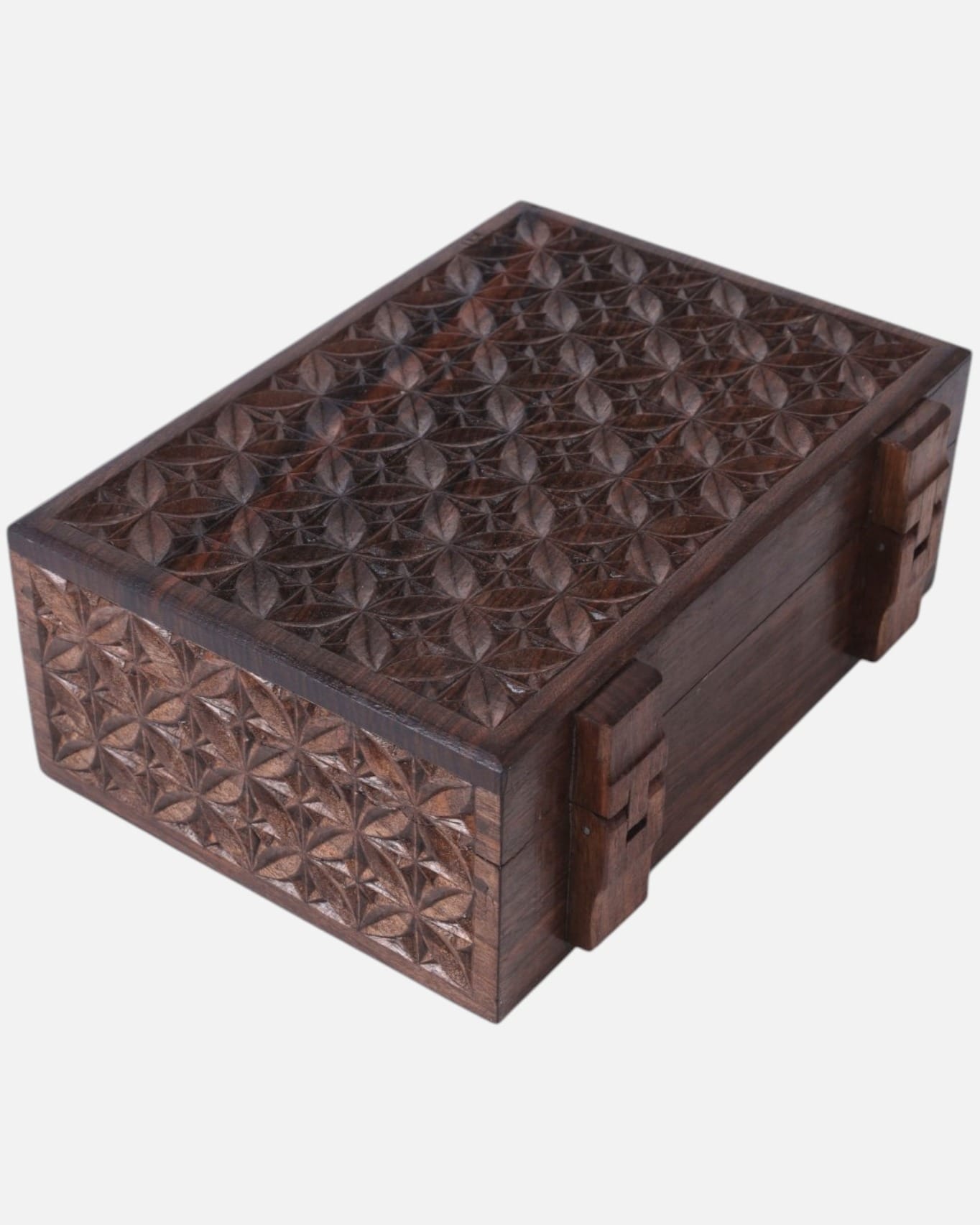 Handcrafted Walnut Jewelry Organizer Box
