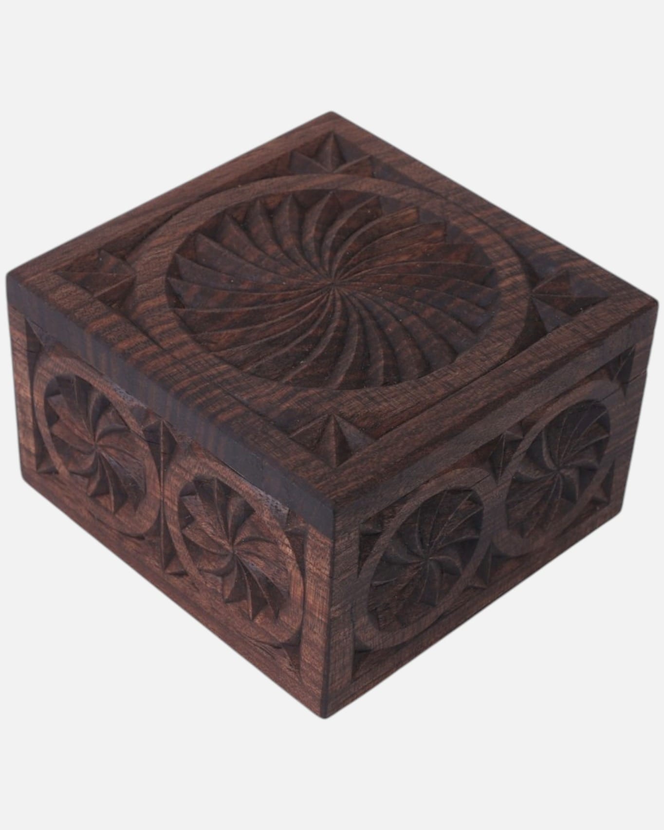 Dark Walnut Jewelry Small Gift Box