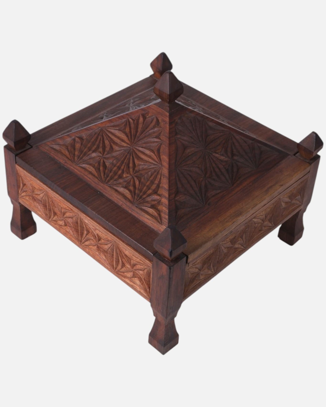 Handcrafted Walnut Wood Fruit Tray